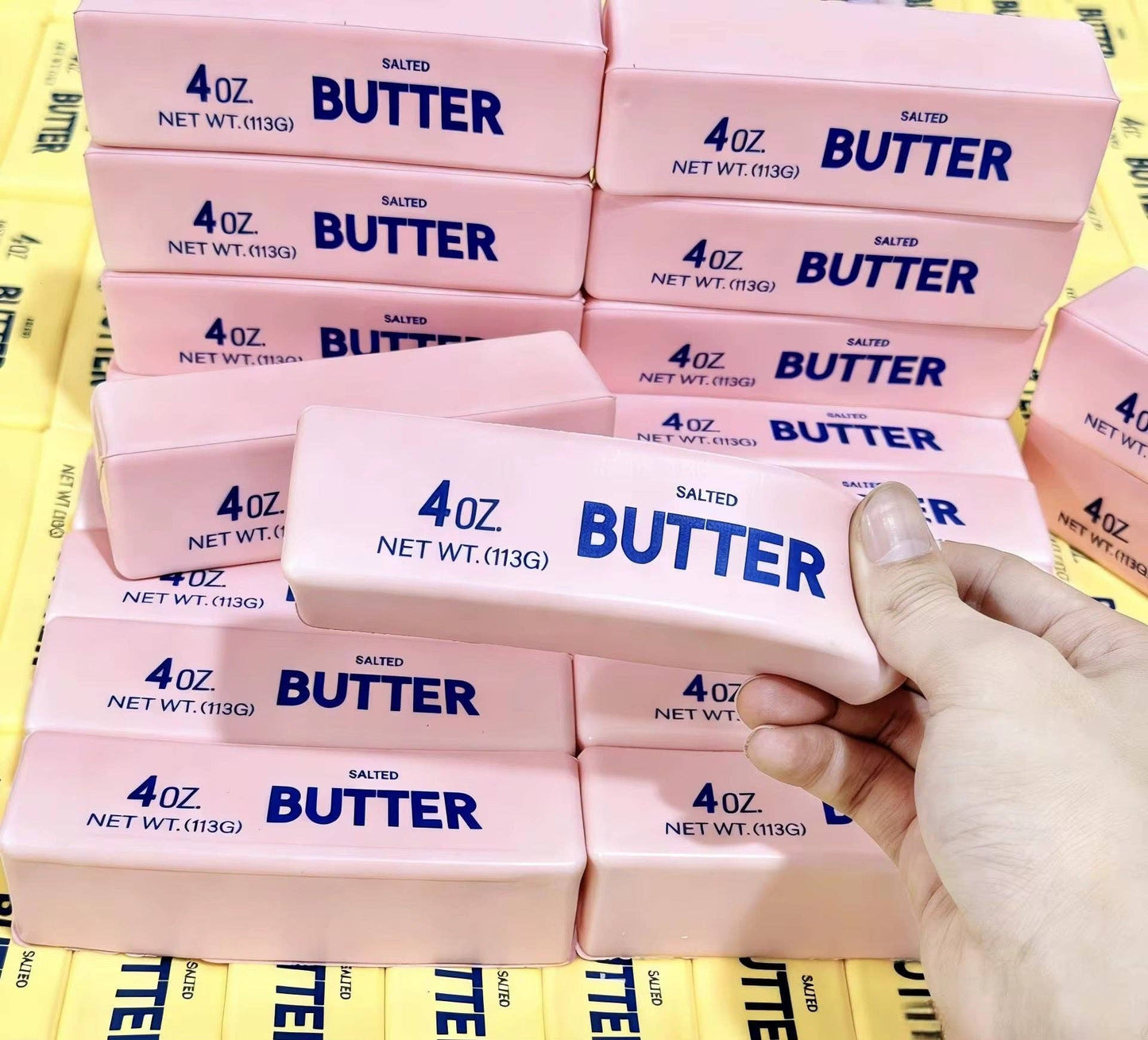 Pink Butter Squishy