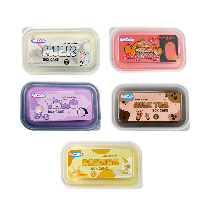 Fluffmellies Sticky Cake Box Asst