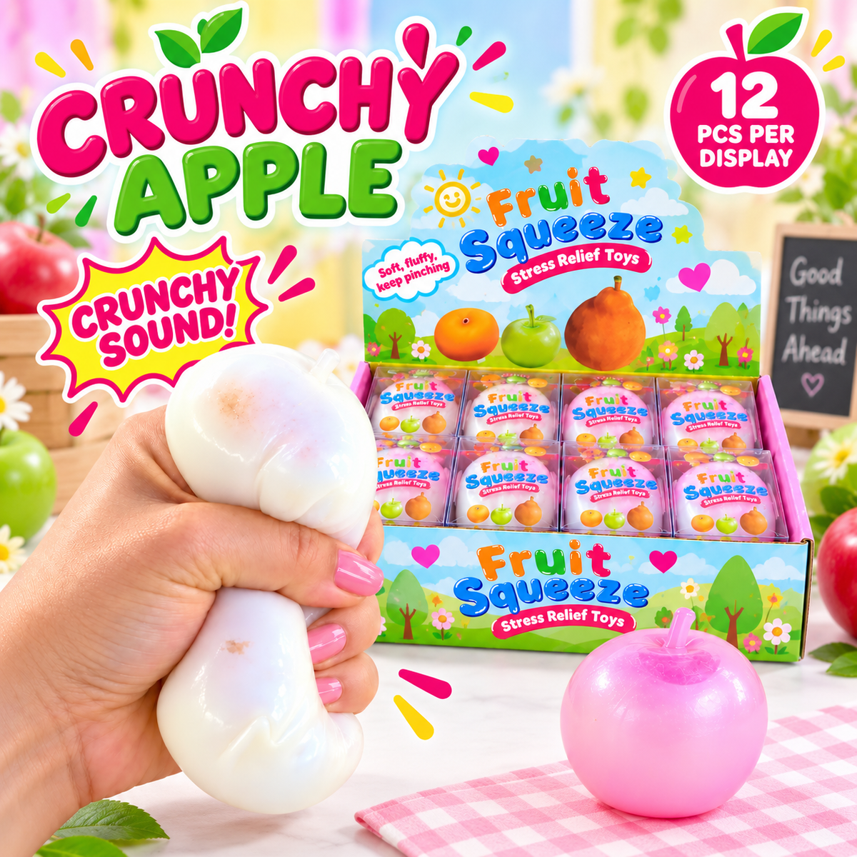 Crunchy Apple ASMR Squishy