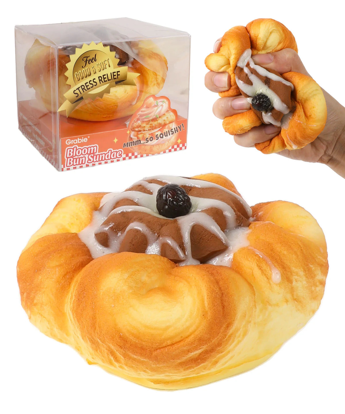 Squishy Bloom Bun Sundae