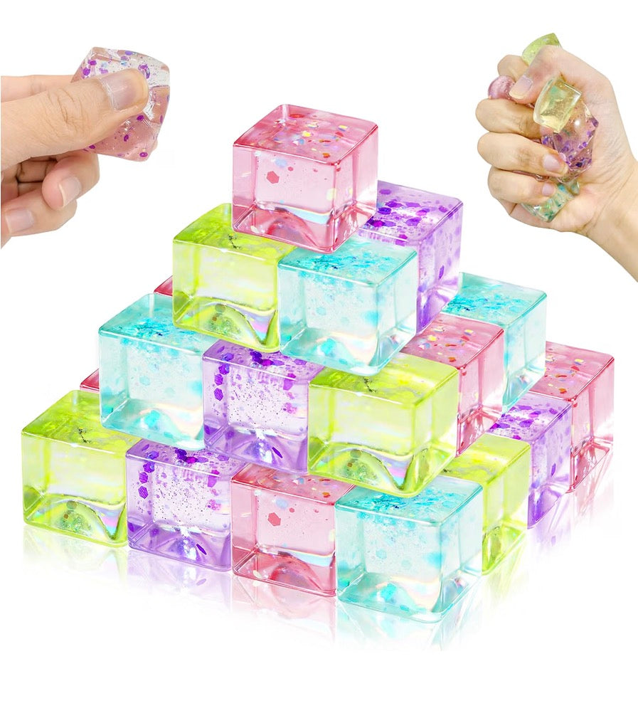 Mini Glitter Cube