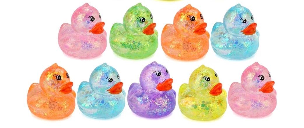 Glitter Mini Duck
