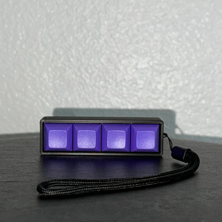 Dark Purple Fidget Keybar
