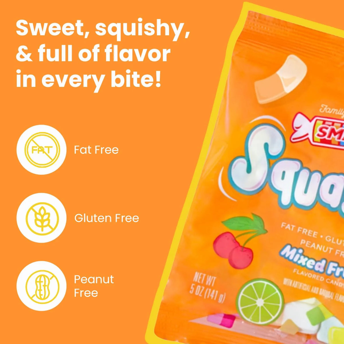 Smarties Squashies Mixed Fruit