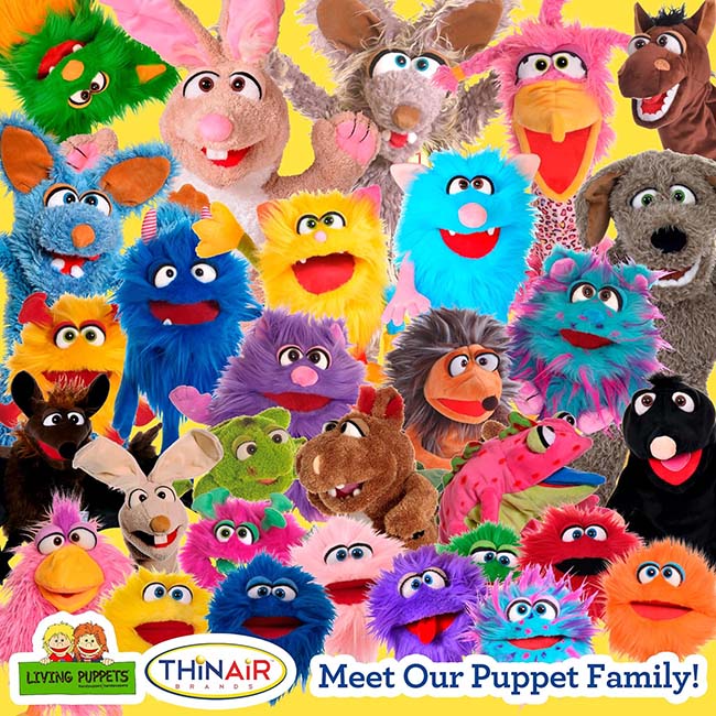 Living Puppets Rocky 16in