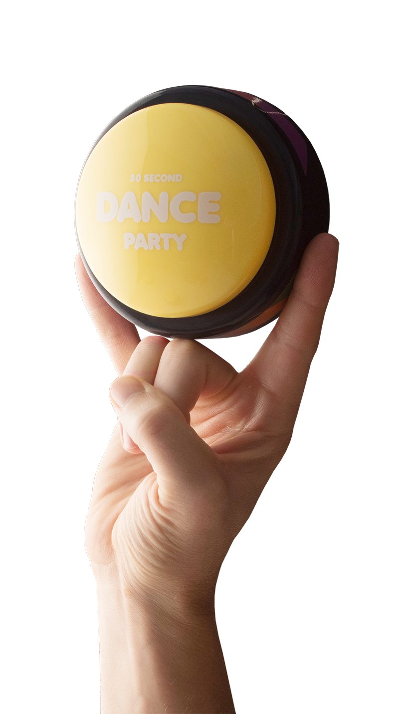 30 Second Dance Party Button, The Original