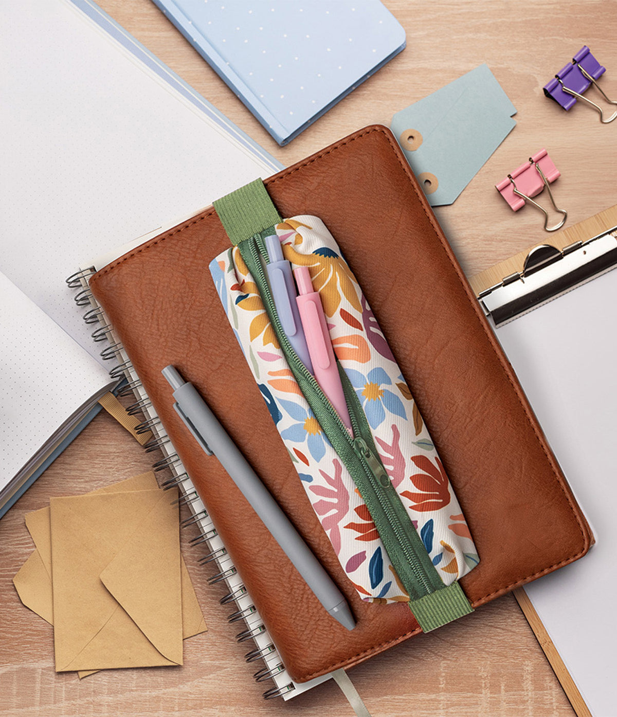 Crush in the Loop Notebook Pen Pouch