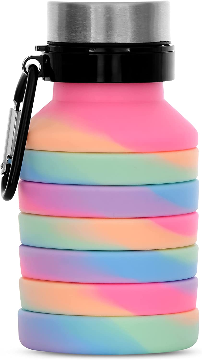 Happy Stripe Water Bottle