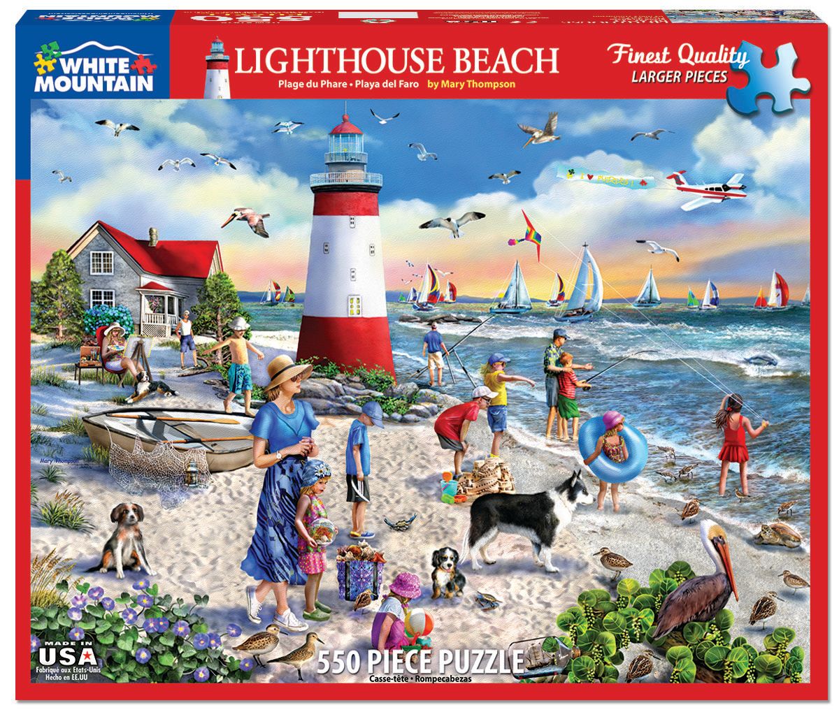 Lighthouse Beach 500 Pc