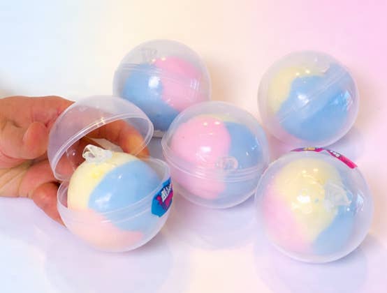 Cotton Candy Wax Breaking Squishy Stress Ball