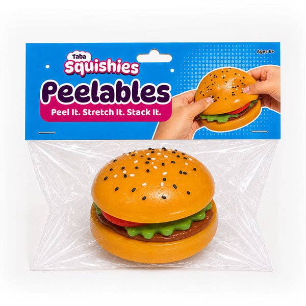 Taba Squishies® Peelables Hamburger