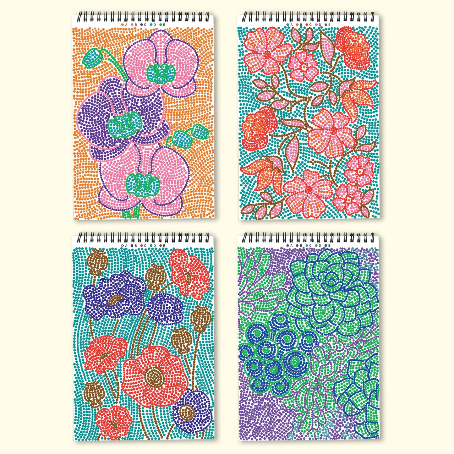 Flowart Dot Art Botanical