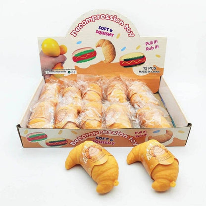 Croissant Squishy Toy
