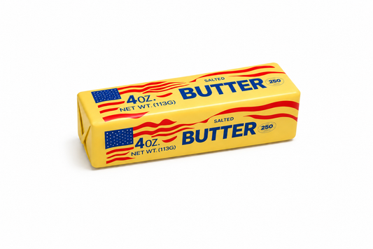 USA Flag Yellow Butter