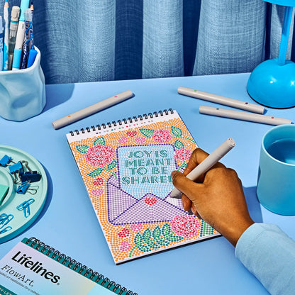 Flow Art Dot by letter EveryDay Inspiration