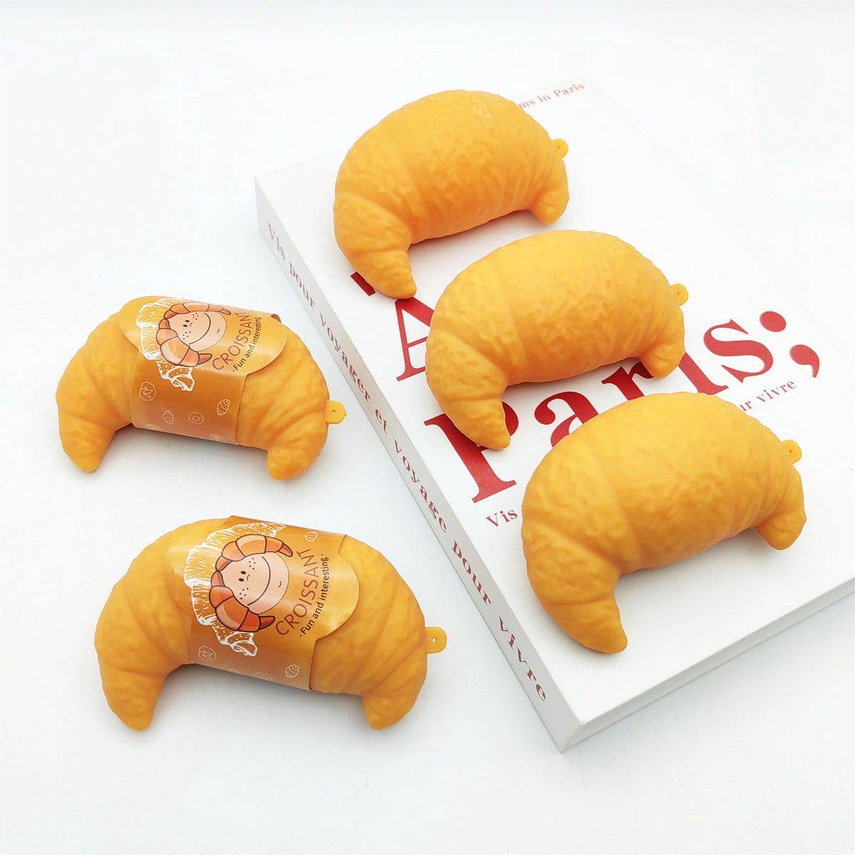 Croissant Squishy Toy