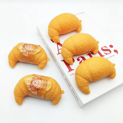 Croissant Squishy Toy