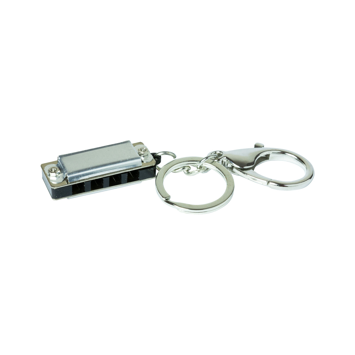 Mini Harmonica - Metal Keychain