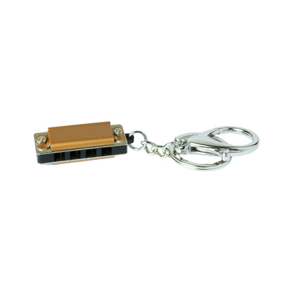 Mini Harmonica - Metal Keychain