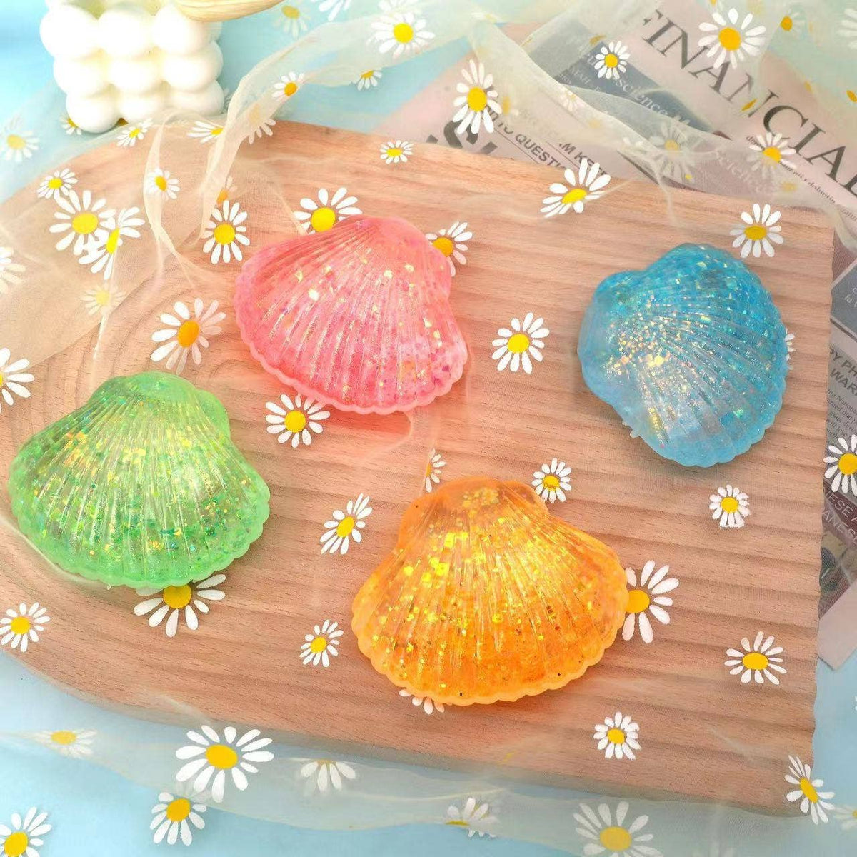 Maltose Glitter Seashell