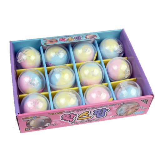 Cotton Candy Wax Breaking Squishy Stress Ball