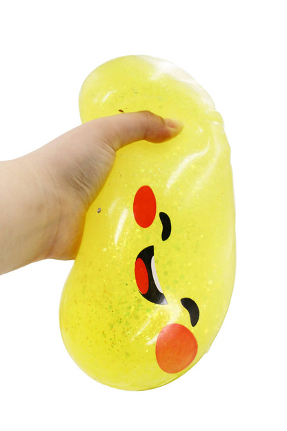 JUMBO Glitter Dumpling Jiggly Slime Filled Squishy - 7 Inch