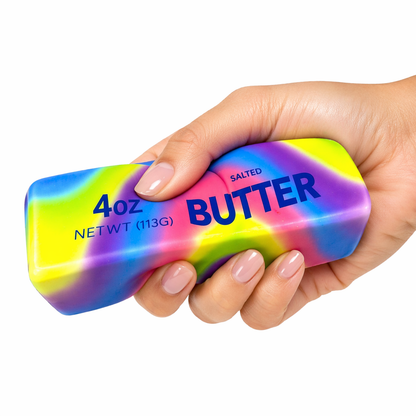 Rainbow Butter | Slow Rising Sensory Toy