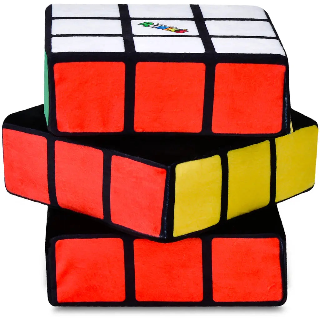 Rubik's Cube Spinning Plush
