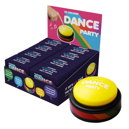 30 Second Dance Party Button, The Original