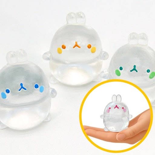 Molang Clear Mochi Squishy