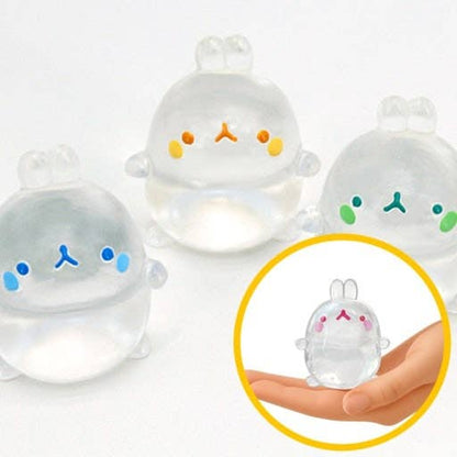 Molang Clear Mochi Squishy