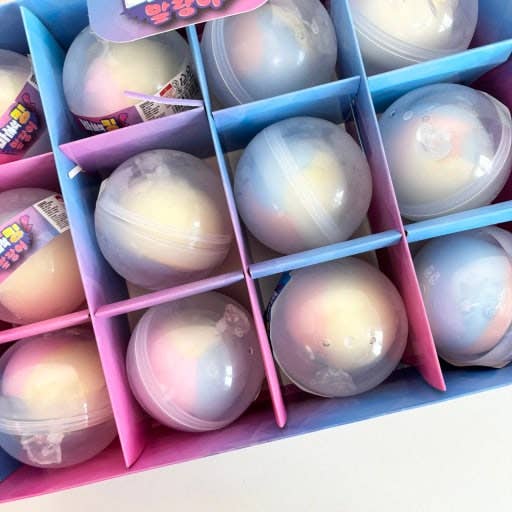 Cotton Candy Wax Breaking Squishy Stress Ball