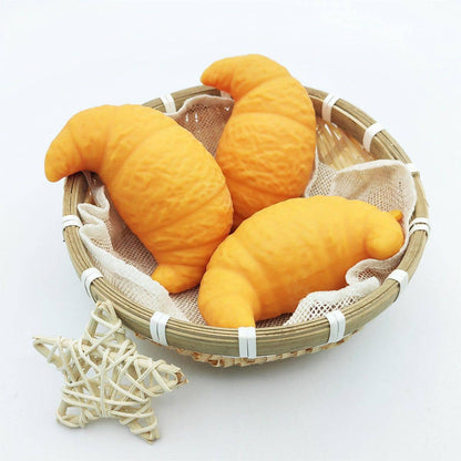 Croissant Squishy Toy