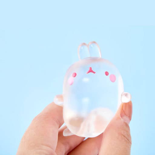 Molang Clear Mochi Squishy