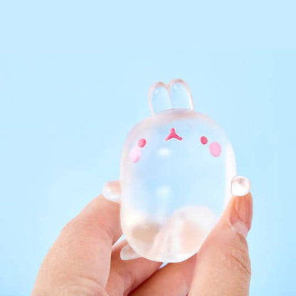 Molang Clear Mochi Squishy