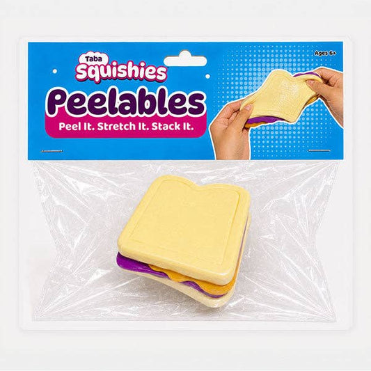Taba Squishies® Peelables  PB&J Sandwich