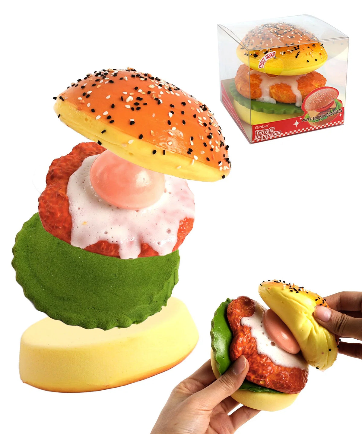 Squishy Teriyaki Burger