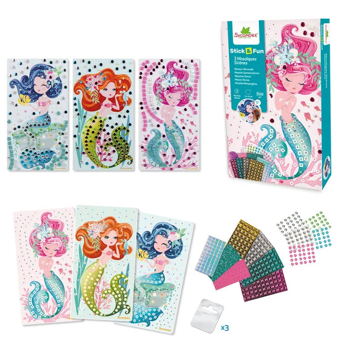 Stick'N Fun - Mosaics Mermaid
