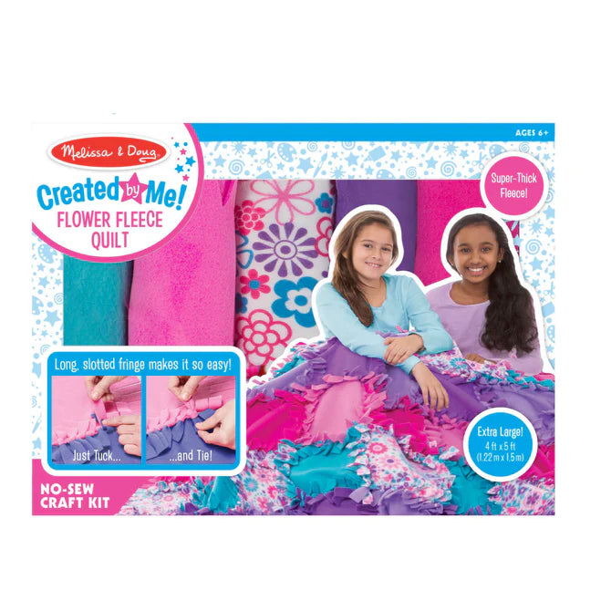 Flower Fleece Quilt