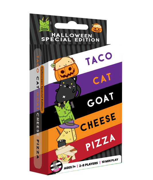 Taco Cat Goat Cheese Pizza Halloween Edition