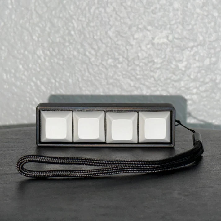 White Fidget Keybar