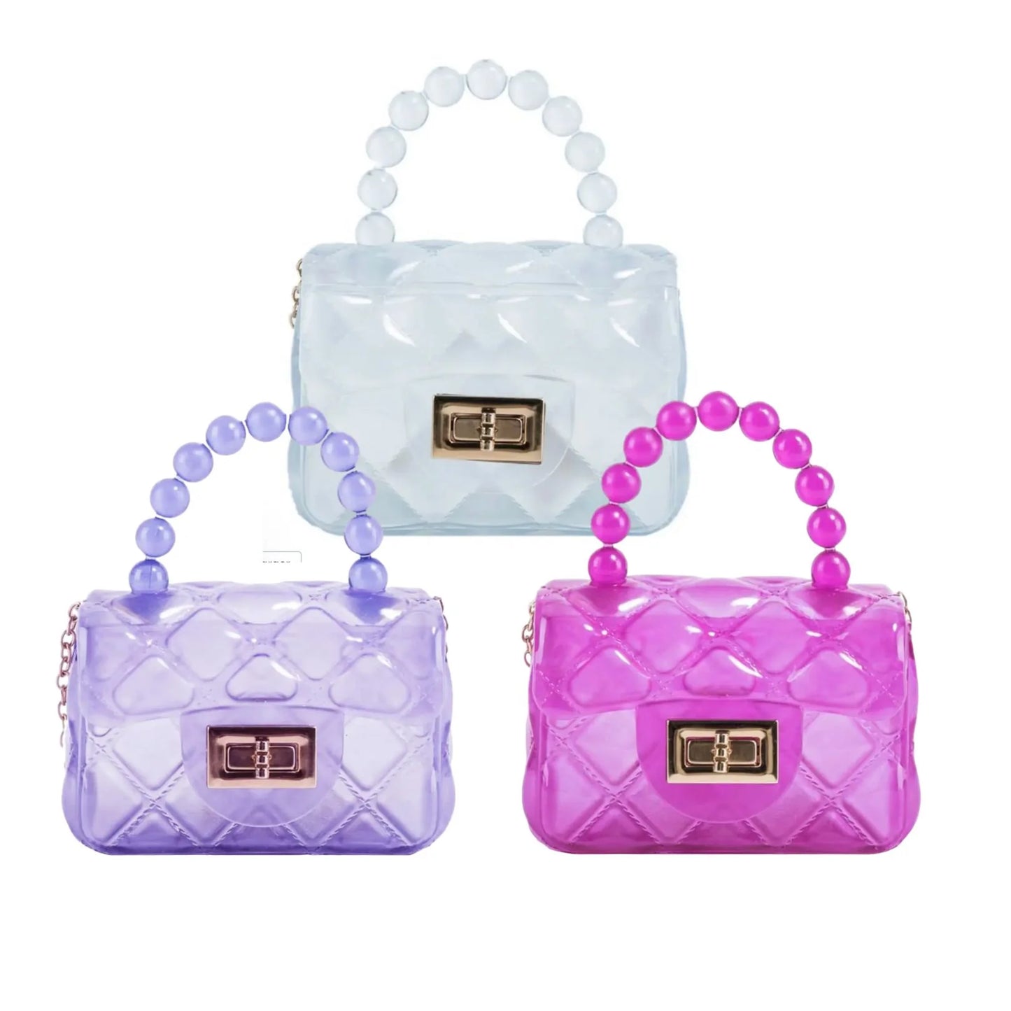 Mini Jelly Bucket Purse