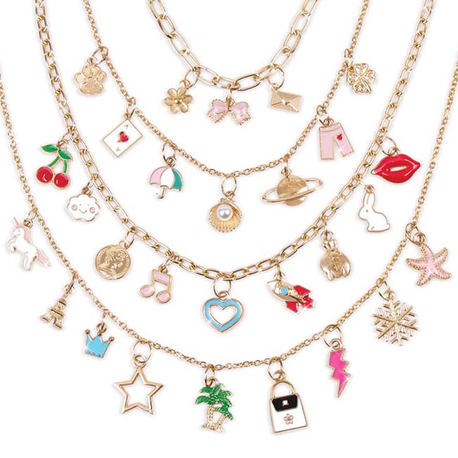 Handful Charm Jewelry Set