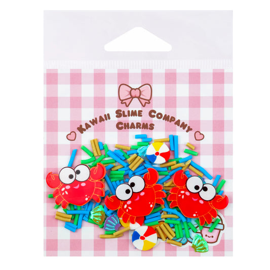Clawsome Beach Day Slime Toppings