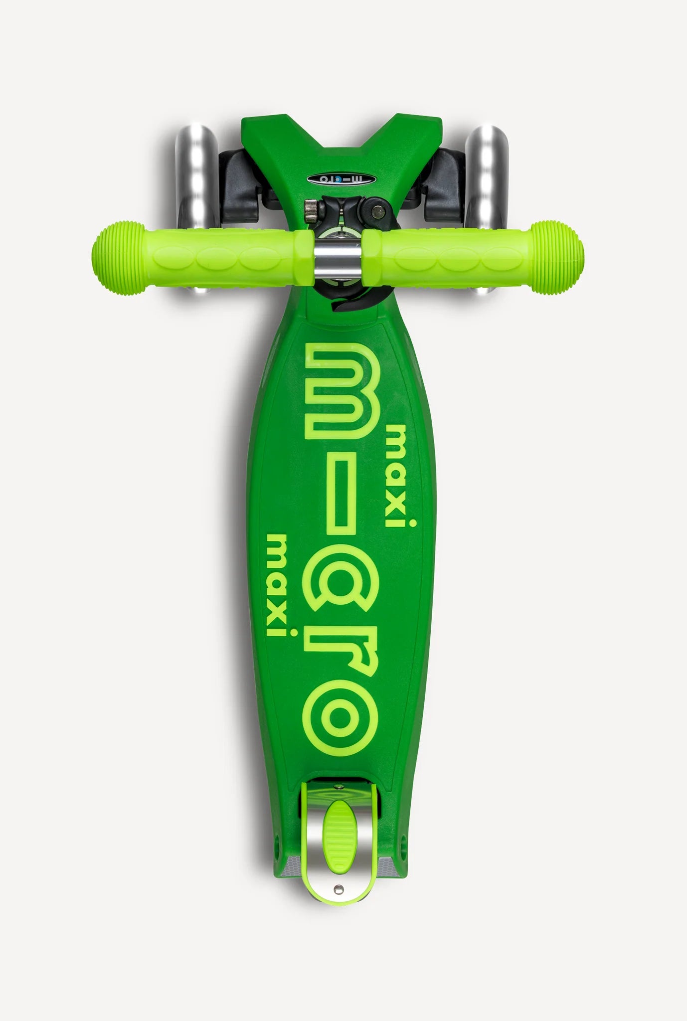 Maxi Deluxe Foldable LED Scooter Green