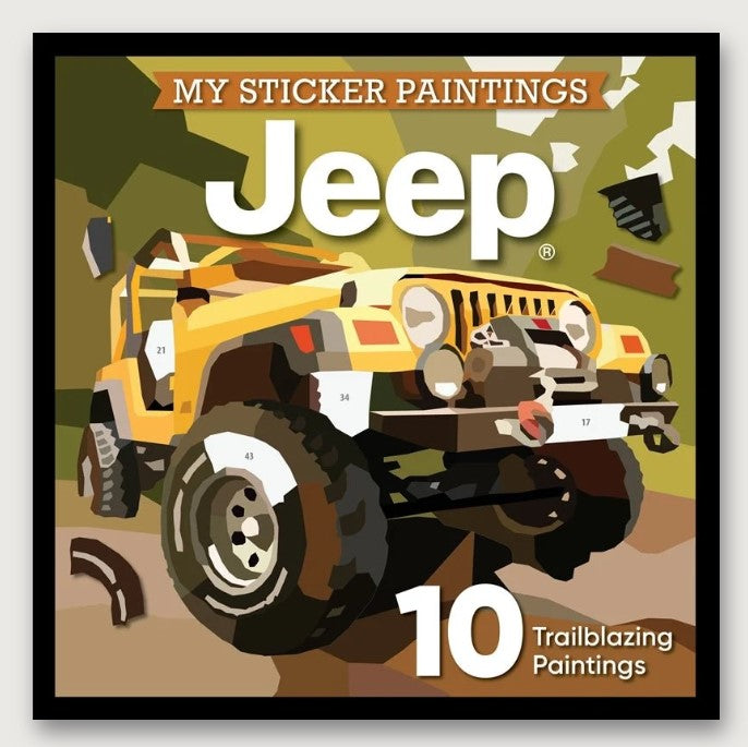 Sticker Paintings Jeep
