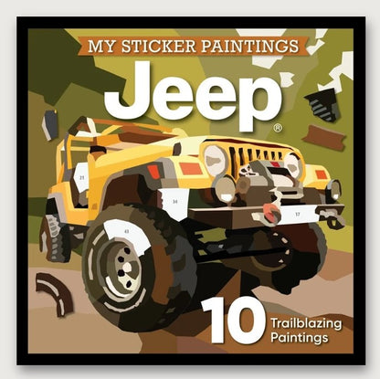 Sticker Paintings Jeep