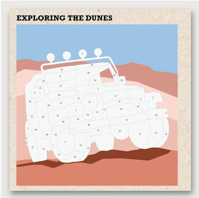 Sticker Paintings Jeep