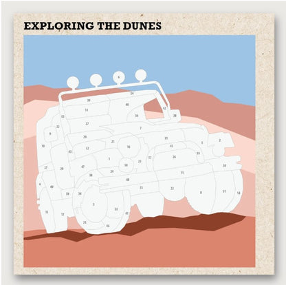 Sticker Paintings Jeep