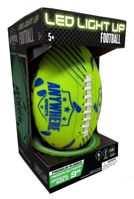 Glow Lightup Football S6